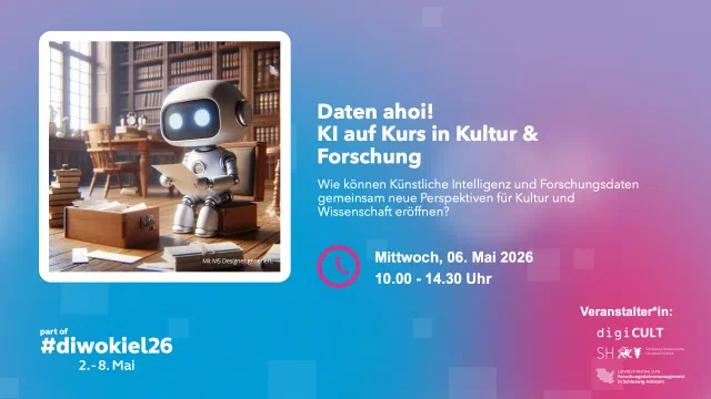 DIWO2026 – Data Ahoy! AI on Course in Culture & Research