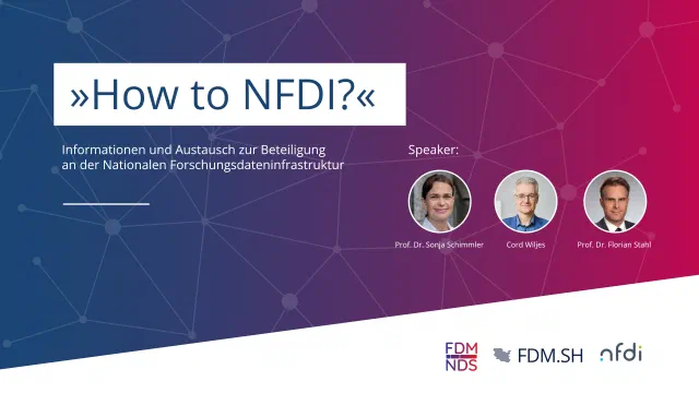How to NFDI – Gemeinsam mitgestalten, statt nur zuschauen