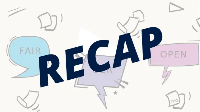 FAIRify your OER Workshop: Recap